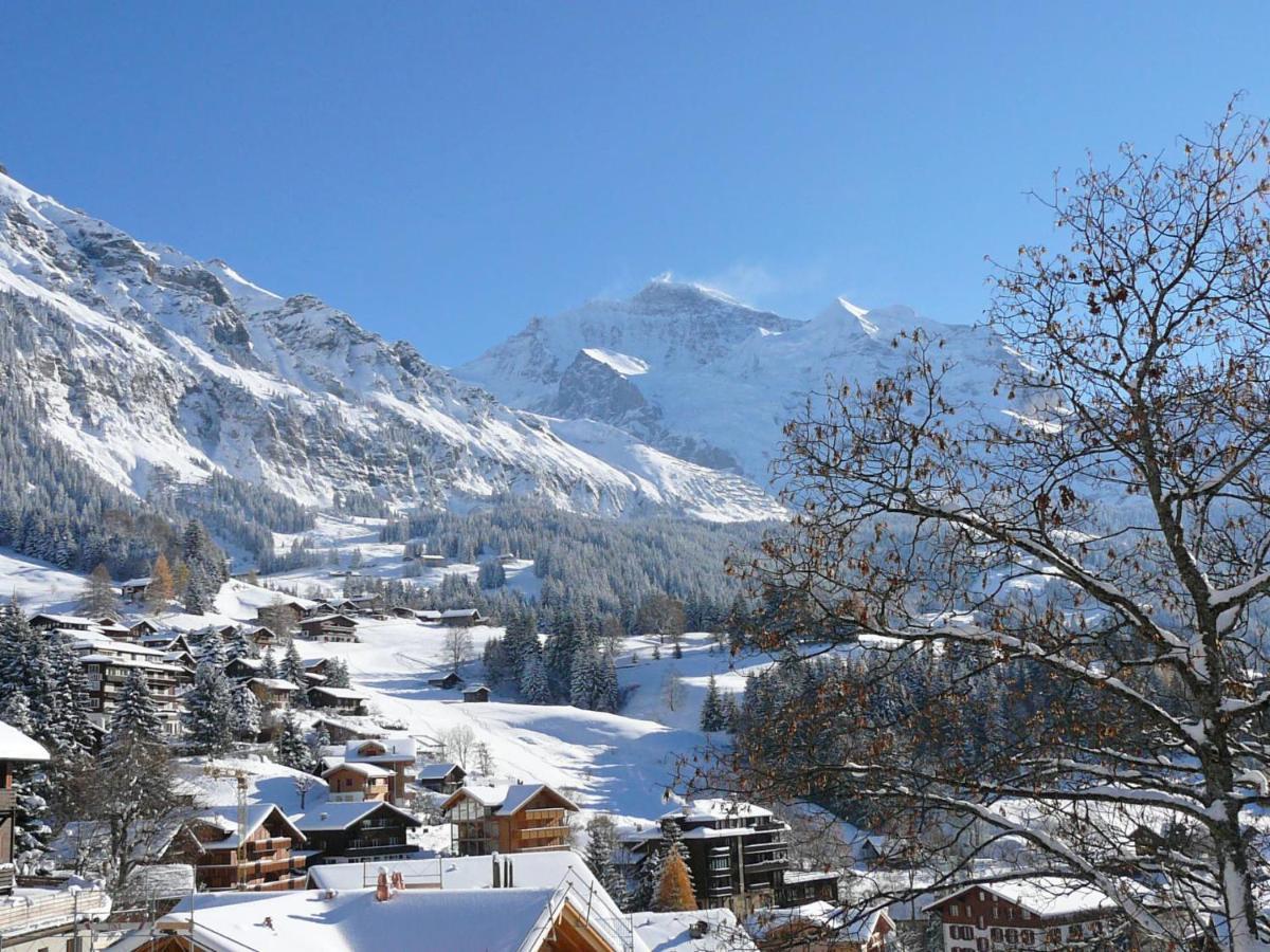 Apartment Rose Studio Y By Interhome Wengen Dış mekan fotoğraf