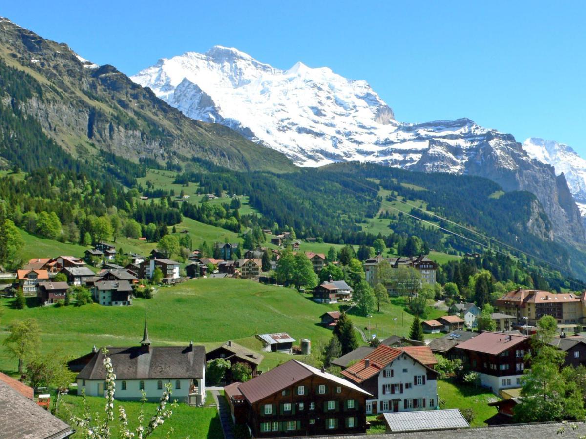 Apartment Rose Studio Y By Interhome Wengen Dış mekan fotoğraf