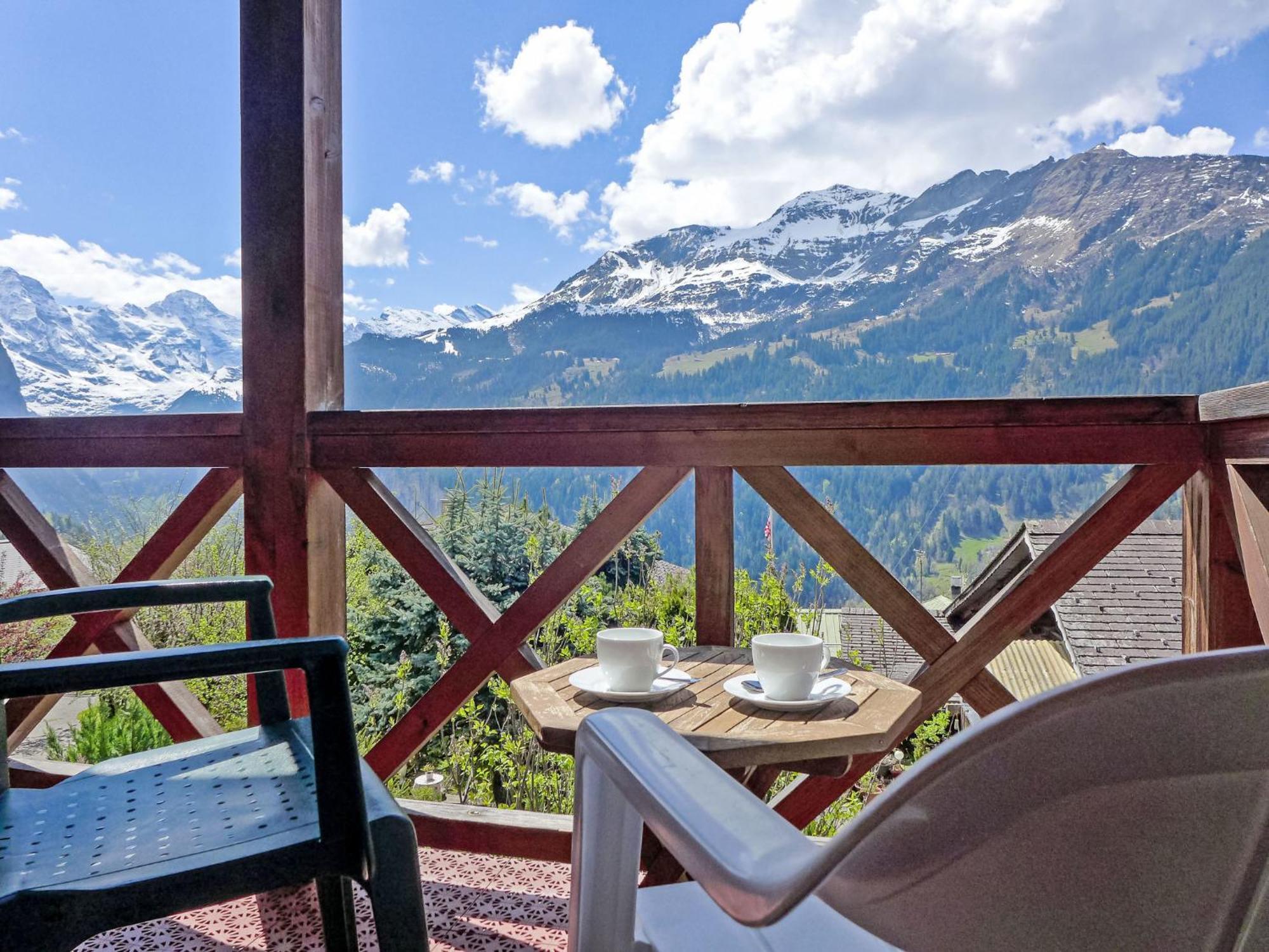 Apartment Rose Studio Y By Interhome Wengen Dış mekan fotoğraf